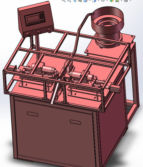 High-speed automatic earphone punching machine